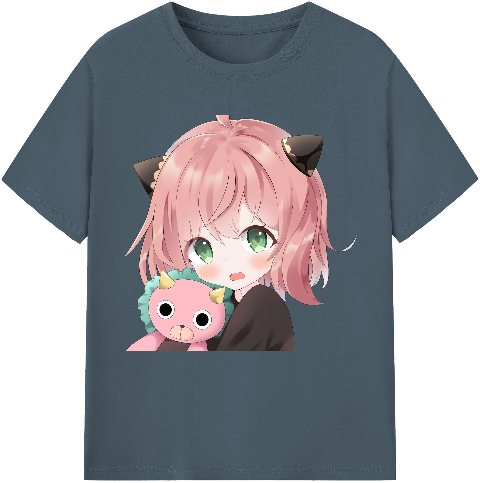 （画像用） SPY×FAMILY间谍家家酒 綿100％半袖Tシャツ（フロントプリント）